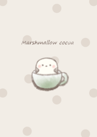 Marshmallow cocoa Shimaenaga -green- 2