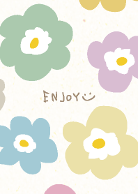 Northern Europe Colorful flower11 Japan