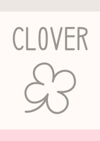 CLOVER(pink&beige)