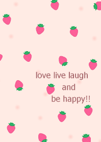 strawberry pattern / pink2