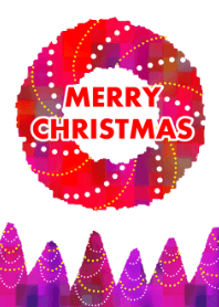 Red Christmas wreath
