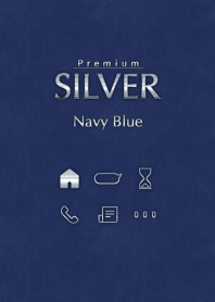 Prermium SILVER. Navy Blue.