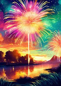 Beautiful Fireworks Theme#574