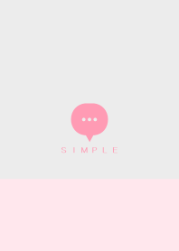 SIMPLE(white pink)V.1153b