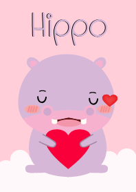 Simple Lovely Hippo