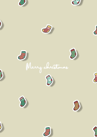 christmas socks2 - goldenrod