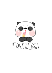 Simple Panda  Love Food Theme