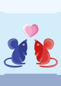 ekst blue(rat)love red(rat)