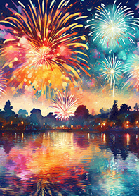 Beautiful Fireworks Theme#700