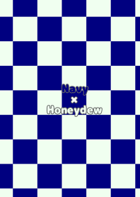 Navy[]Honeydew-TKCJ