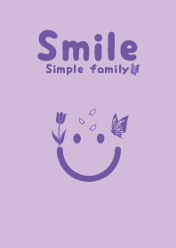 Smile & Tulip lilac