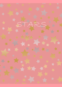 Twinkle Stards on light pink