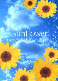 life flowering lucky sunflower5.