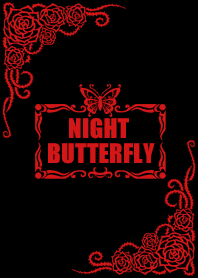 NIGHT BUTTERFLY RED