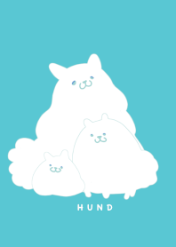 ポメラニアン＆スピッツ＆サモエド