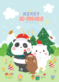 Merry Christmas Garden Tree