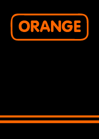 Orange & Black theme