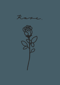 Rose /Deep Green.