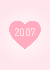 2007年生まれ/シンプルピンク着せ替え