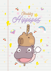 Hippo Chubby - Paper Unicorn