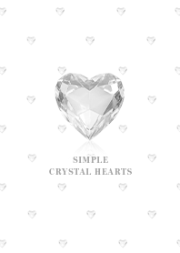 Heart Polka Dots - Crystal  - FWH-20
