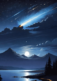 Bright Moon and Dawn 14d504