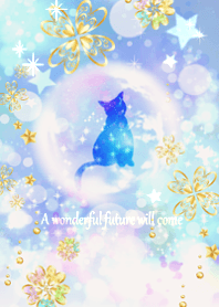Good luck moon, cat and universe8.