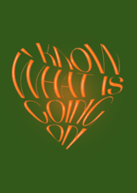 Dear self - Orange Green edition