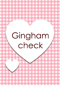 Gingham check ~pink~