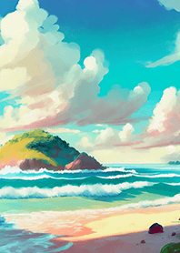 Beautiful real scenery(Summer-388)