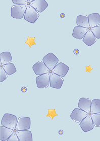 Daily Blossoming Ver1(blue)