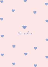 pattern heart =sweetblue pink=