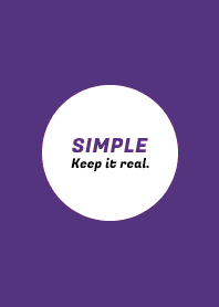 SIMPLE -Keep it real.- THEME 16