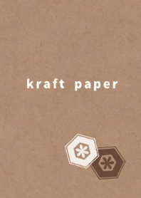Kraft paper-brown-
