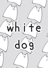 Lots of white dogs