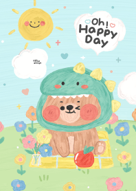 ONNIE BEAR is happy day
