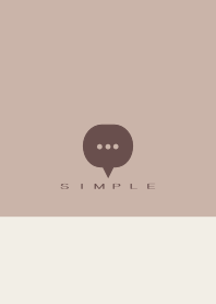 SIMPLE(beige brown)V.1724b