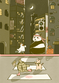 熊貓明天放假吧？ (2023 LET'S DRAW)