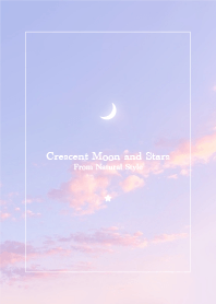 Crescent Moon and Stars #01