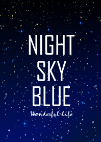 NIGHT SKY BLUE.