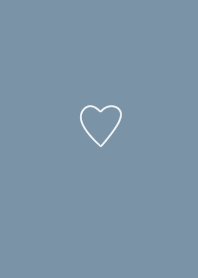 Dull blue and loose Heart.