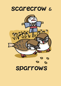 scarecrow & sparrows