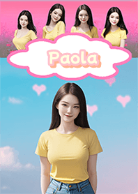 Paola Yellow shirt,jeans Pi02