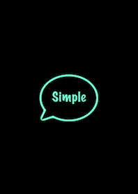 The Simple Speech bubble No,1-B24