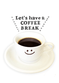 Let's have a coffee break (シンプル)