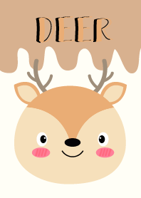 Simple Pretty Deer Theme