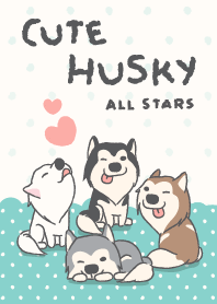 Cute Husky (All Stars-JP)