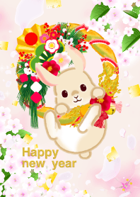 Happy New Year!!(rabbit, 2023)