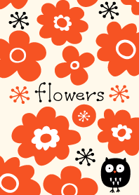 flowers orange