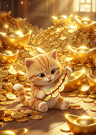 Orange Cat : Good fortune 4